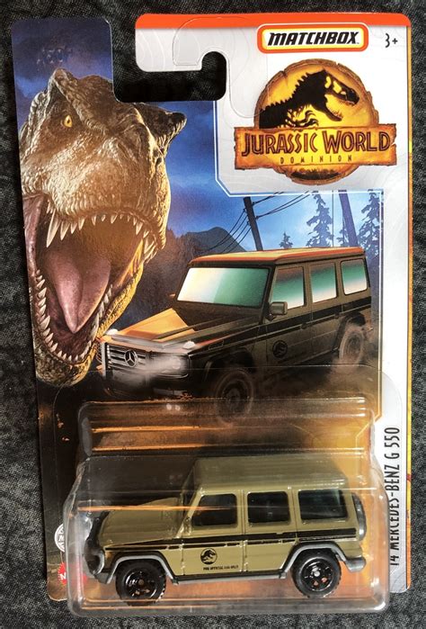 Mattel Jurassic World Matchbox 2014 Mercedes Benz G 550 Die Cast