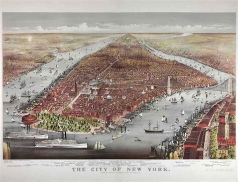 City Of New York 1876 — Nyc Urbanism