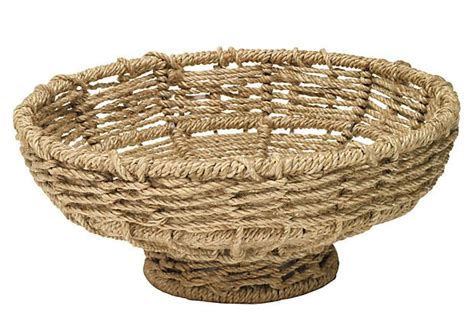 Rope Bowl Natural On Bowl Decorative Bowls Beauty