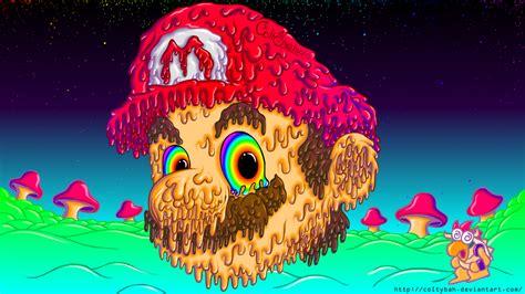 Super Trippy Mario By Coltybah On Deviantart