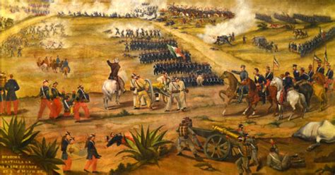 1862 Ocurre La Batalla De Puebla El Ejército Mexicano Vence Al