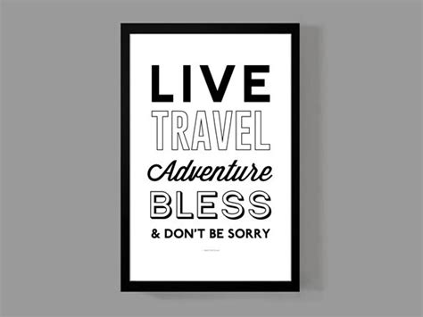 Jack Kerouac Live Travel Adventure Bless And Dont Be Etsy