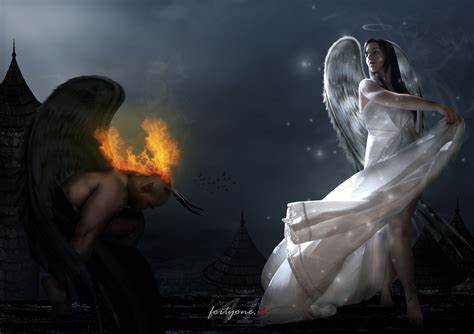 Demon And Angel By Fahri Fortyone