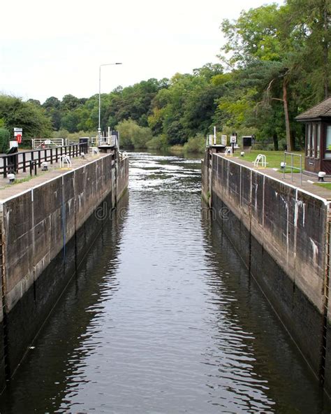 Gunthorpe Lock Stock Image Image Of Trent Water River 44987481