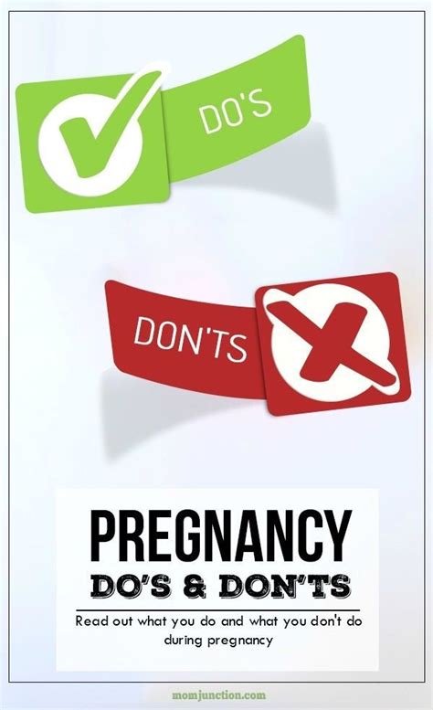 Dos And Donts Of Pregnancy The List Of Dos And Donts In Pregnancy Starts From The Thought Of
