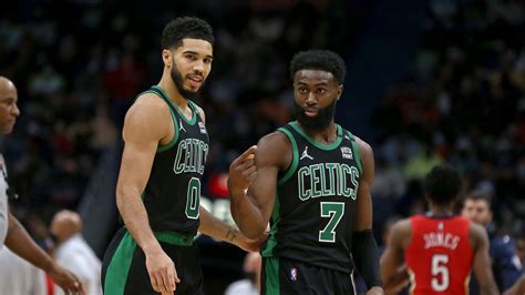 Celtics Jayson Tatum Jaylen Brown Forge Winning Duo For Nba Finals