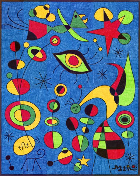 Budding Artists Joan Miro 1