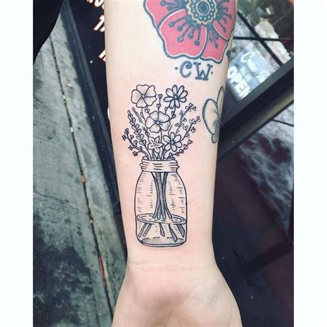 pin for later 21 seasonal tattoo ideas for anyone who really truly loves spring a mason jar of