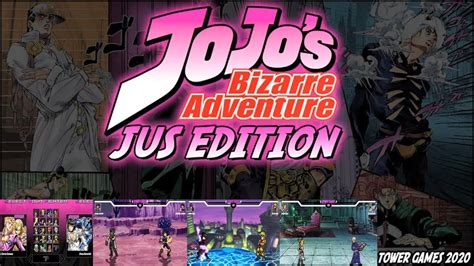 MUGEN GAME JoJo S Bizarre Adventure JUS Edition By Tower Games Mugen