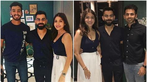Anushka Sharma Virat Kohli Are Perfect Hosts As They Party With Rcb