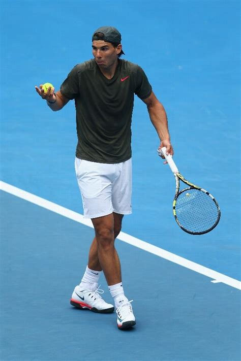 Photos Counting Down Rafael Nadal Practices On Saturday In Melbourne