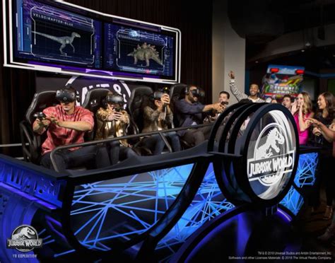 Jurassic World Vr Expedition Coming To Dave And Busters June 14 Dave