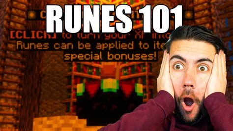 How To Use Runes And Custom Enchantments On Loverfellas Server Youtube