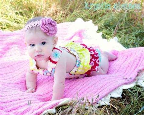 Floral Infant Girl Romper Lemonade Couture