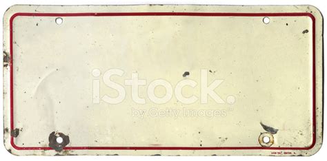 Vintage License Plate Stock Photo Royalty Free Freeimages