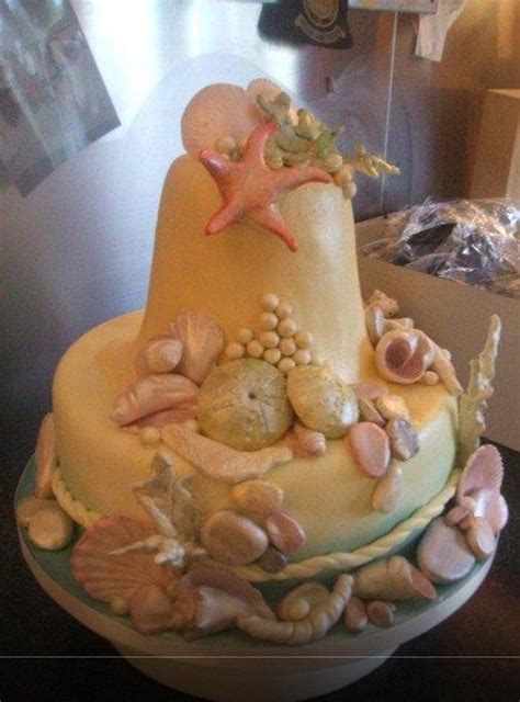 Seashell Cake Decorated Cake By Alisonarty CakesDecor