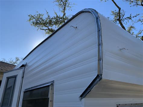 The Cameo Camper Renovation Installing J Trim Roof Gutters — Lone Oak