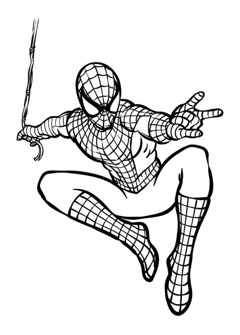 Omalovánka Spiderman Logo K Vytisknutí Zdarma