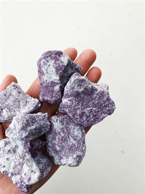 Small Raw Lepidolite Intuitively Chosen Cleanse And Co