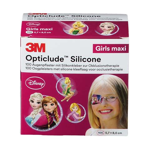 opticlude 3m silicone disney girl maxi 5 7 cm x 8 cm 100 st shop apotheke at