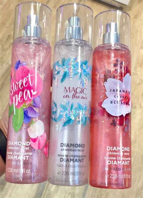 Bath Body Works Diamond Shimmer Mist Beauty Personal Care