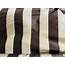 NEW 100% Silk Taffeta Brown & Cream Striped Fabric  Www