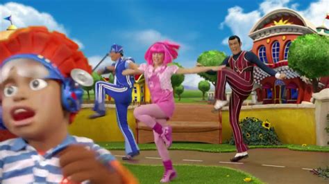 Lazytown Bing Bang Ft Robbie Rotten French Youtube