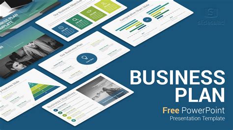 Business Plan Free PowerPoint Presentation Template - SlideSalad
