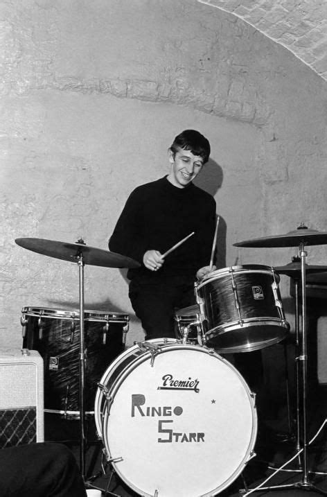 Ringo Plays Drums During A Jam Session In The Cavern The Beatles Ringo Starr The Beatles