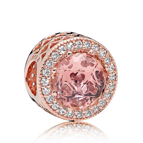 Pandora Rose™ Radiant Hearts Crystal & CZ Charm - 781725NBP | Ben