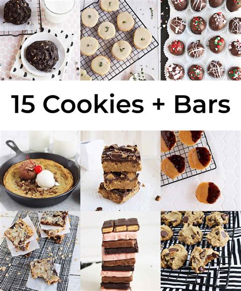 15 easy cookie and bar recipes a beautiful mess