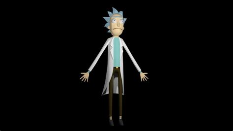 Rick Sanchez 3d Cgtrader