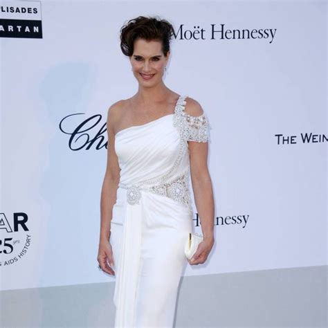 Brooke Shields En La Gala Amfar En Cannes Realeza Actores Modelos Y