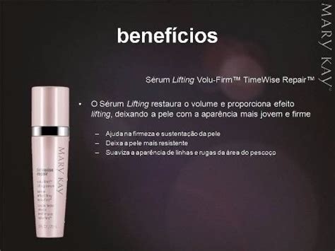 The products are quality and they perform as they should. Lifting Sérum Mary Kay Repair De 169,00 Por: - R$ 109,90 ...