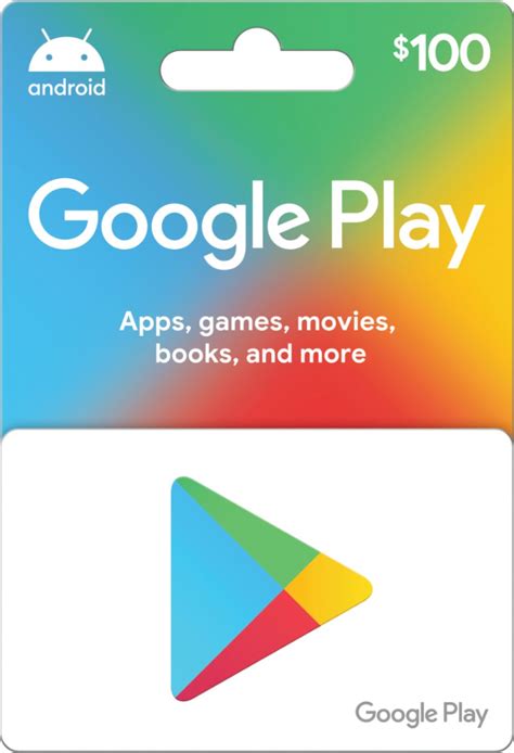 This product is applicable for the google play my store in english with malaysia ip address only. Best Buy: Google Play $100 Gift Card GOOGLE PLAY 2017 $100