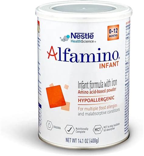 Alfamino Hypoallergenic Amino Acid Based Infant Formula W