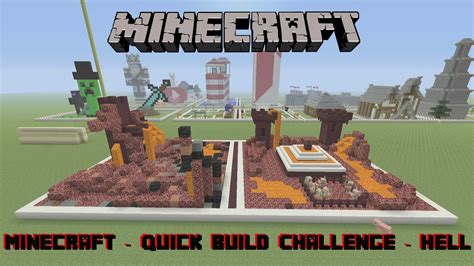 Minecraft Quick Build Challenge Hell Youtube