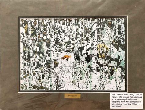 Bev Doolittle Lithograph Art Print Woodland Encounter