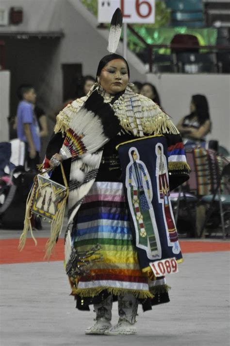 So Pretty Lauren Goodday Frank Arikara Hidatsa Cree Blackfeet Dancer Artist Wearing