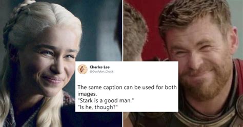 Thor And Daenerys Targaryens Epic Face Off On Twitter Has Sent Fans