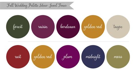 The Names Of Different Colors And Font On Each Color Wheel Including