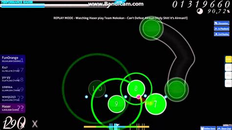 Osu Noob Without Skill Play Airman X Youtube