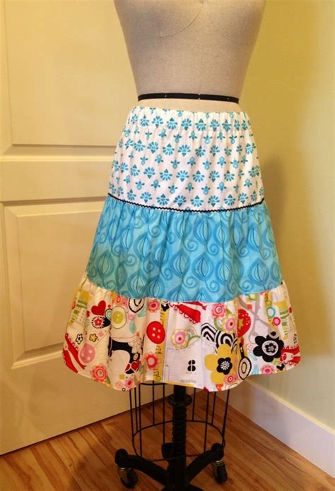 Tutorial Sew A Three Tier Skirt Skirt Tutorial Elastic Waistband