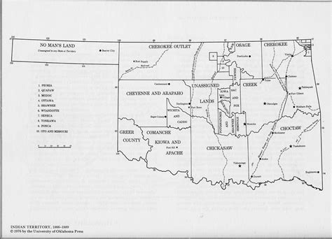Map Index Oklahoma Sarrattsarrettsurratt Families Of America