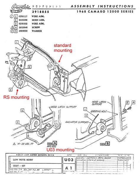 1968 Firebird Wiring Diagram