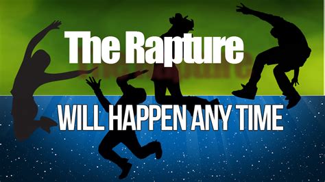 The church is raptured immediately before god's wrath is poured out, so, like pretribulationism, a distinction is made between the coming of christ to rapture the church and the final coming to earth jesus warned us not to be deceived, the only way that will happen is to believe the bible and not man. The Rapture is the next prophecy that the world will see soon