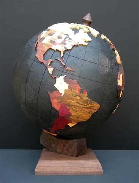 Custom Hand Crafted Wooden Globes World Globe Map Map Globe Globe