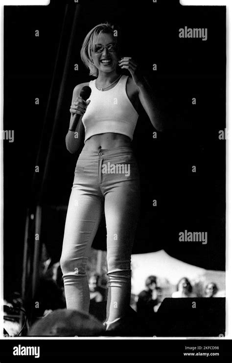 Dannii Minogue At Cardiff Festival Wales August 1995 Photograph Rob