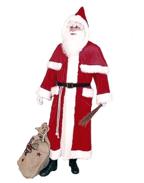 Strój Święty Mikołaj Lux Długi Wypożyczalnia Strojówpl