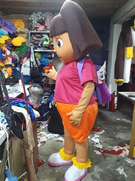 Dora Girl Explorer Mascot Costume Character Cosplay Halloween Party